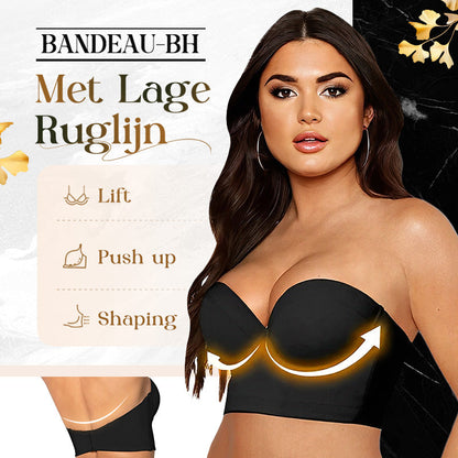 Strapless BH met lage rug (Eersteklas stof)