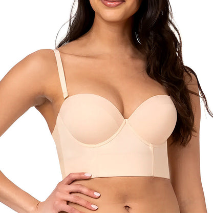Strapless BH met lage rug (Eersteklas stof)