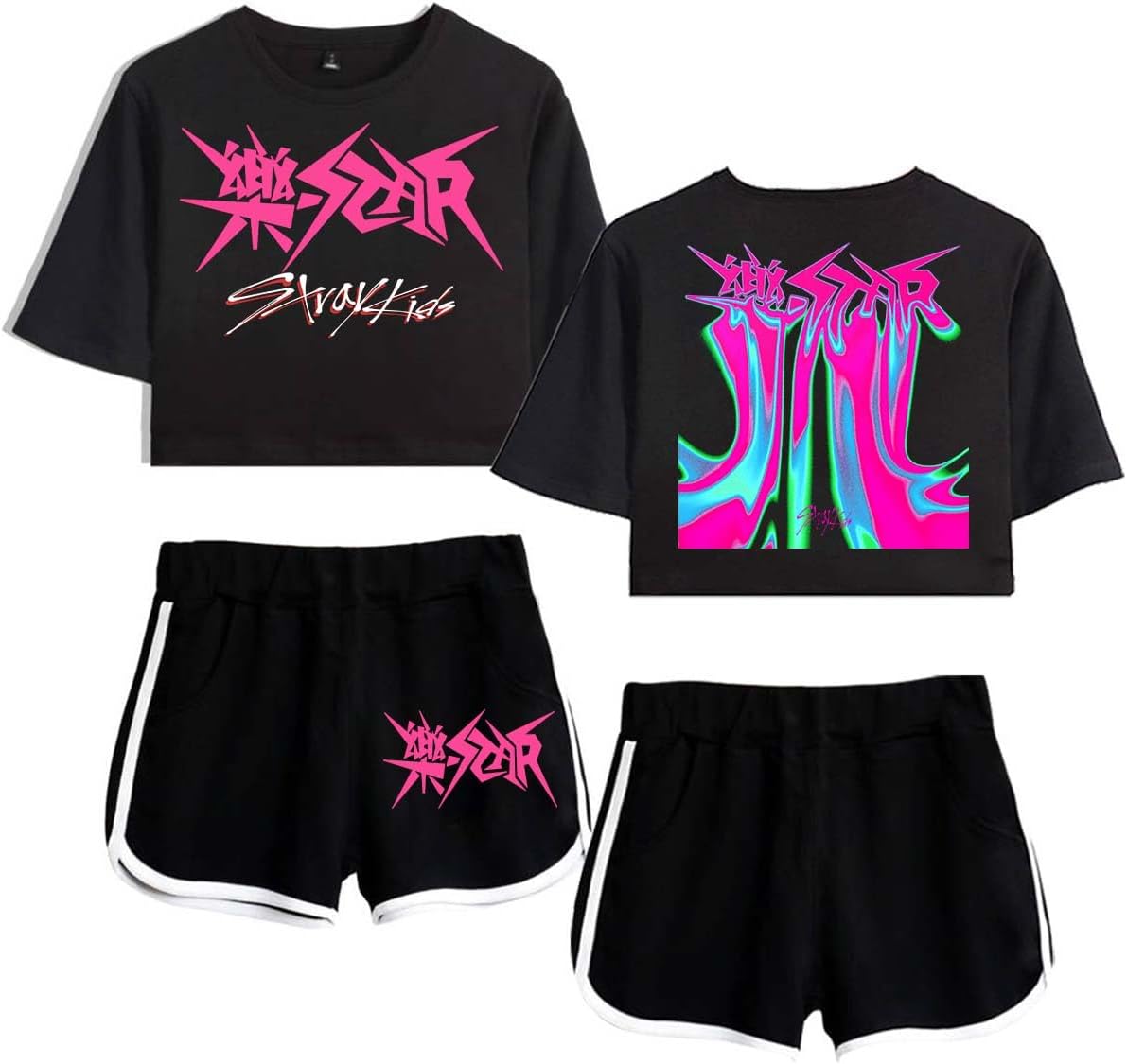 Set Crop top & Short Stray Kids
