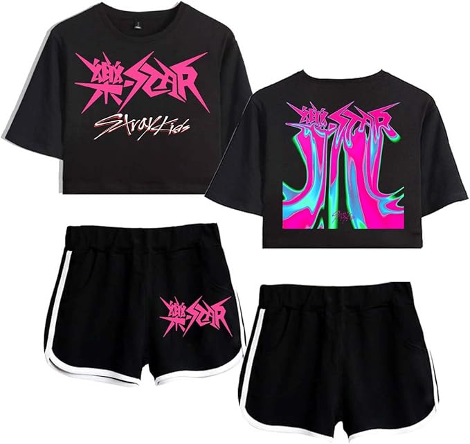 Set Crop top & Short Stray Kids