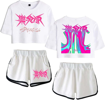 Set Crop top & Short Stray Kids