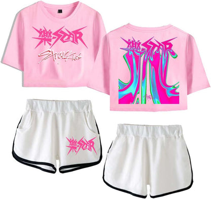 Set Crop top & Short Stray Kids