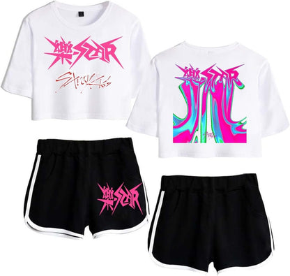 Set Crop top & Short Stray Kids