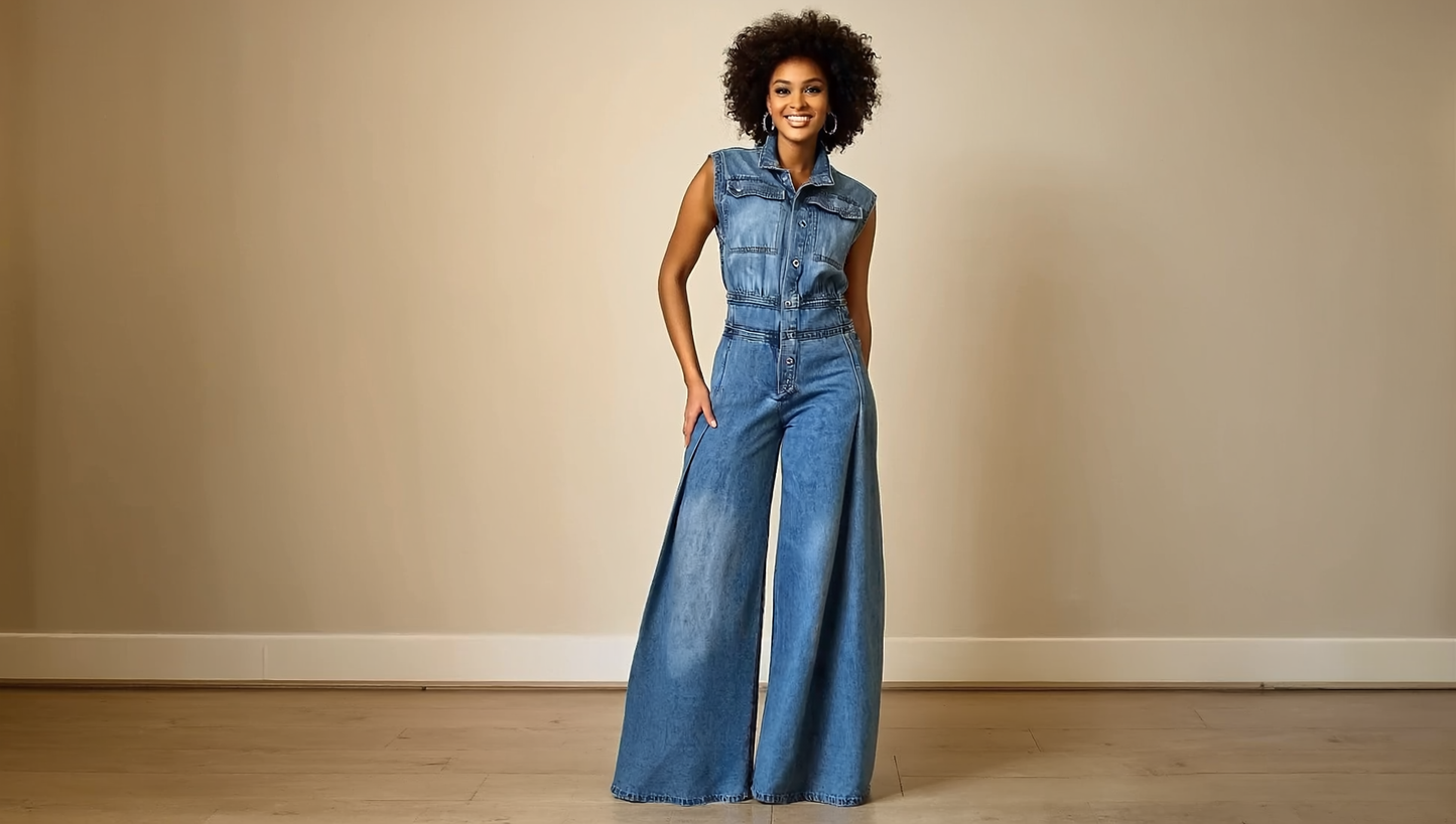 Denim Jumpsuit