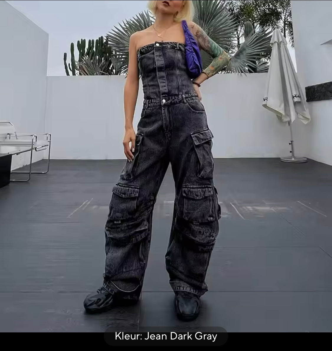 Denim Jumpsuit Alana