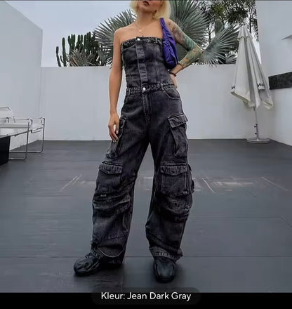 Denim Jumpsuit Alana