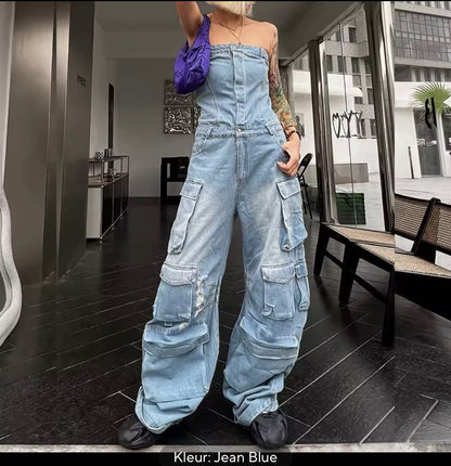 Denim Jumpsuit Alana
