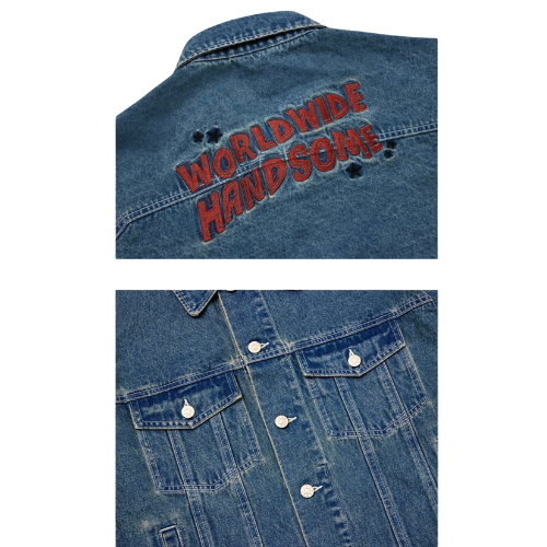 BTS JIN - Demin Jacket Rub°nseokjin Official