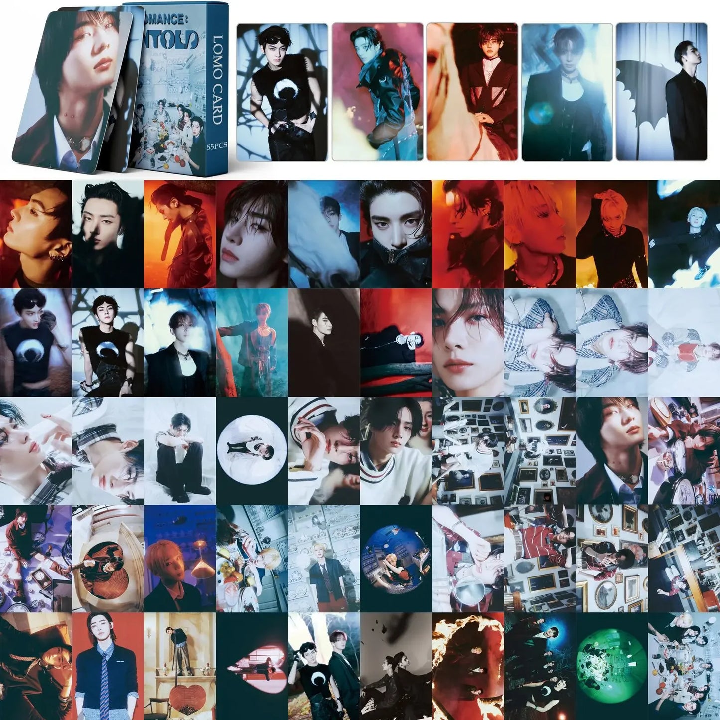 ENHYPEN Lomo Cards album ROMANCE:UNTOLD