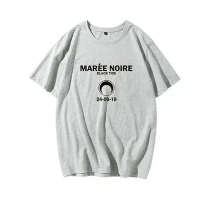 T-shirt BlackPink Jennie Korte Mouwen
