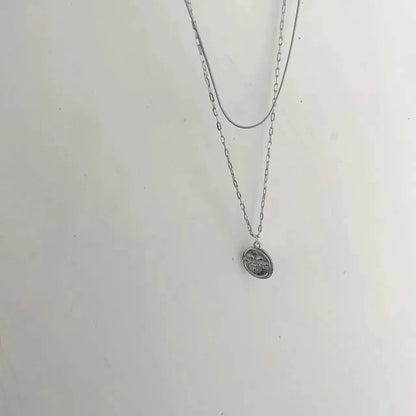 Ketting & Ring Stray Kids Lee Know Titanium