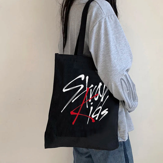 Stray Kids Punk Canvas Tas