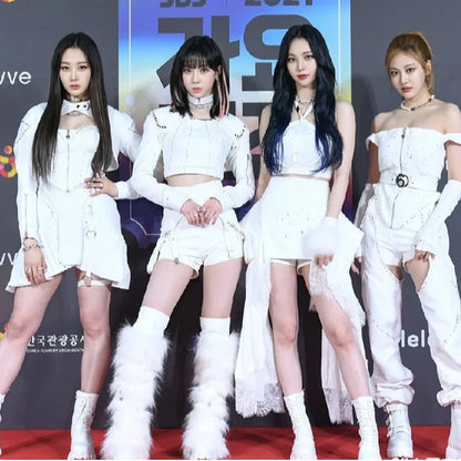 Costuum Wit Aespa Concert