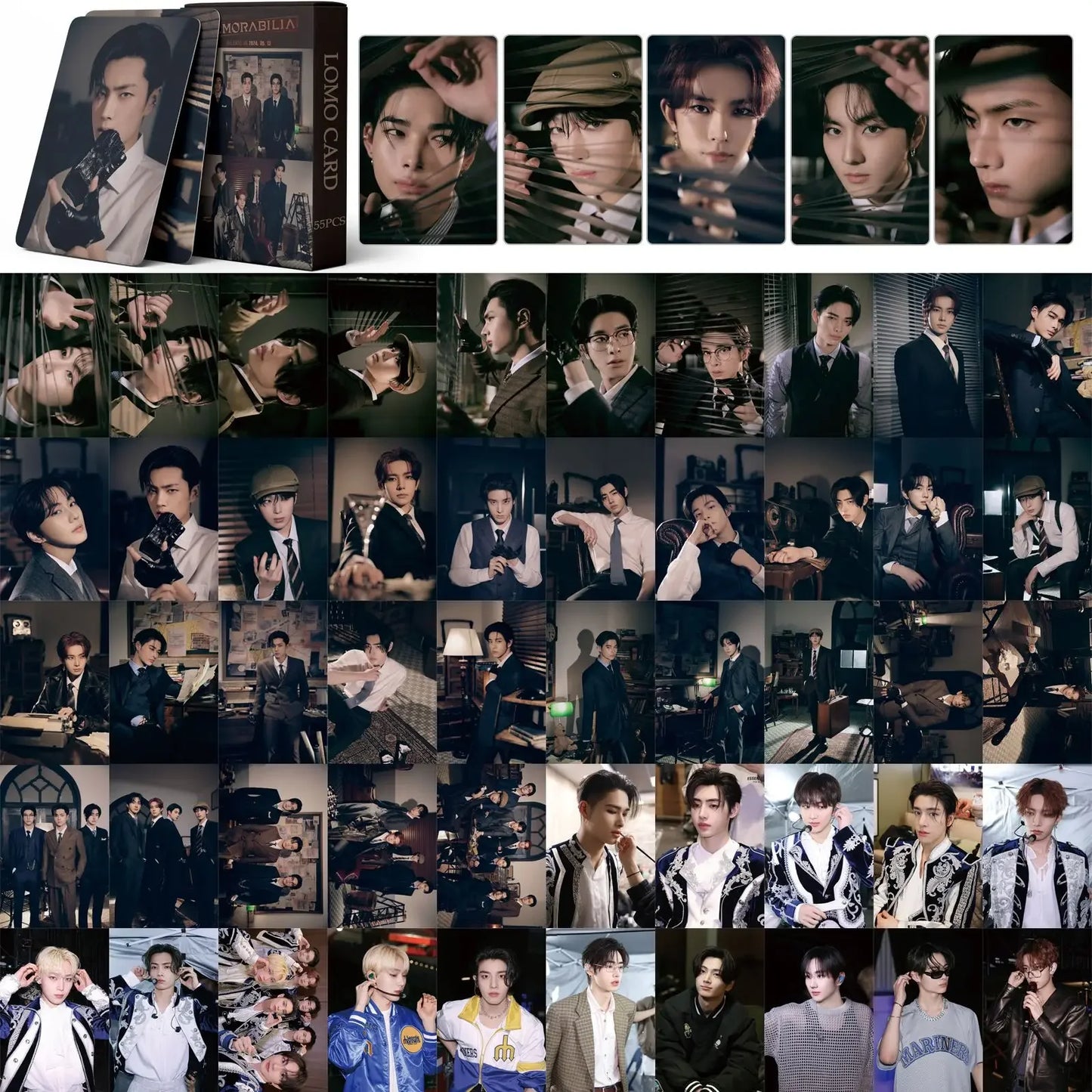 ENHYPEN Lomo Cards album ROMANCE:UNTOLD