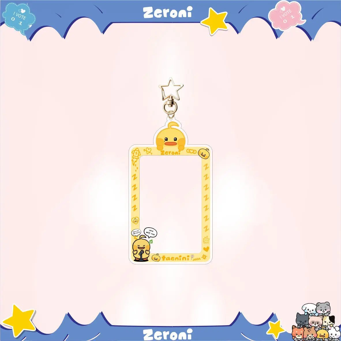 Fotocard Sleutelhanger