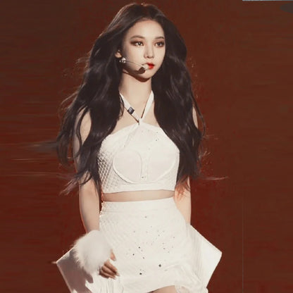 Costuum Wit Aespa Concert