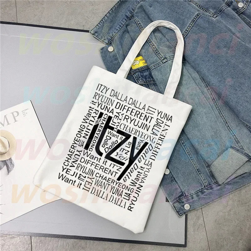 Canvas Tas Itzy Verschillende Kleuren