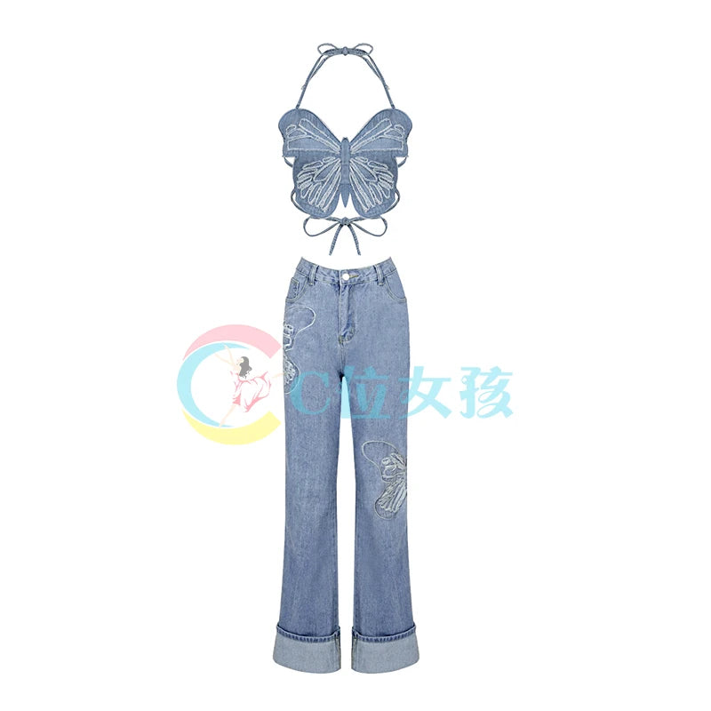 Jeans Outfit Top & Jeans Twice