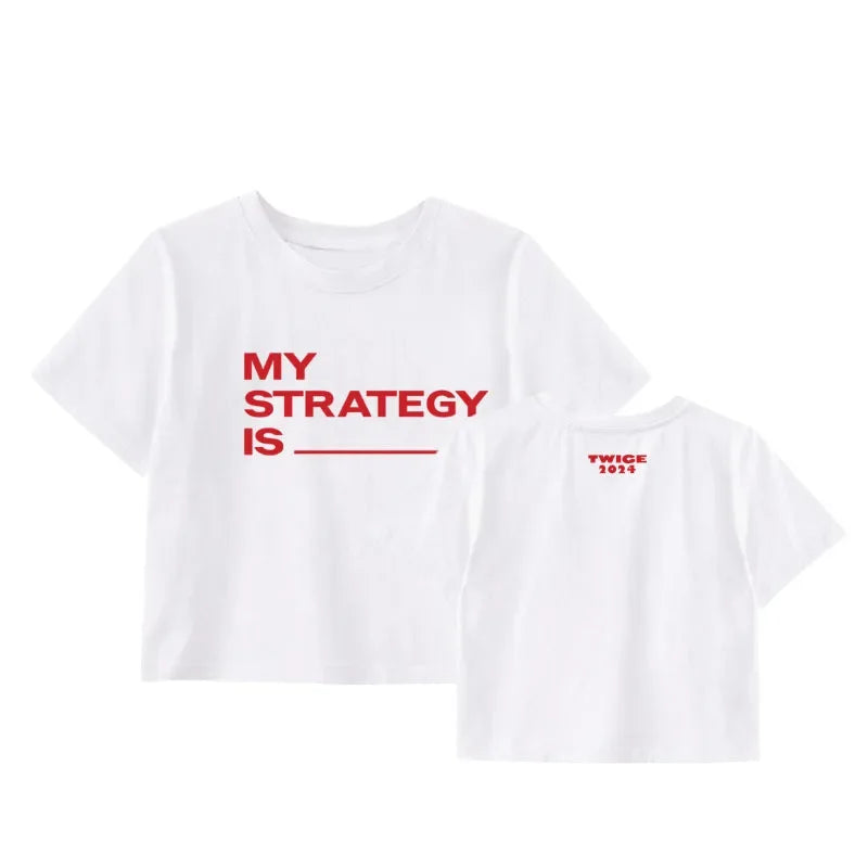 T Shirt Twice Korte & Lange Mouwen Katoen Strategie