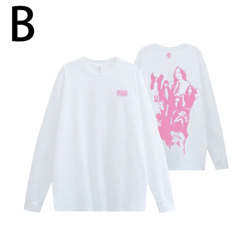 T Shirt Twice Korte & Lange Mouwen Katoen Strategie