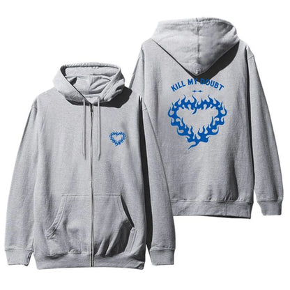 ITZY Hoodie Met Rits Kill My Doubt