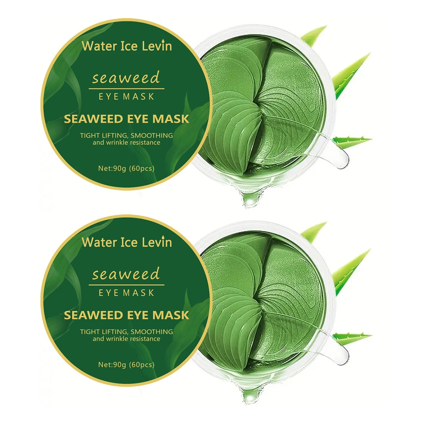 Goudkleurige Crystal Eye Gel Patches