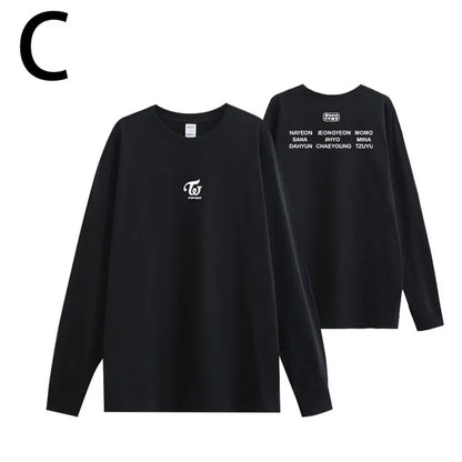 T Shirt Twice Korte & Lange Mouwen Katoen Strategie