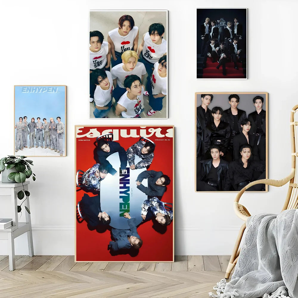 ENHYPEN posters waterproof decor