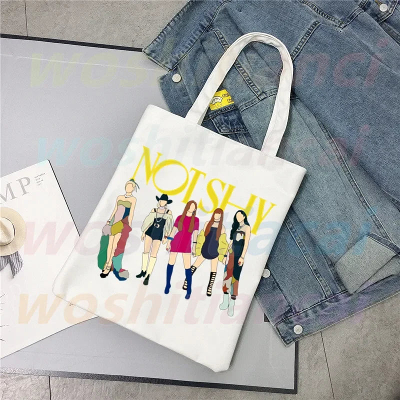 Canvas Tas Itzy Verschillende Kleuren