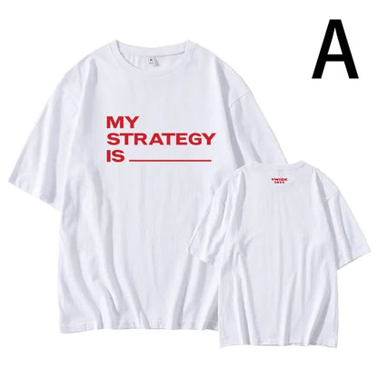 T Shirt Twice Korte & Lange Mouwen Katoen Strategie