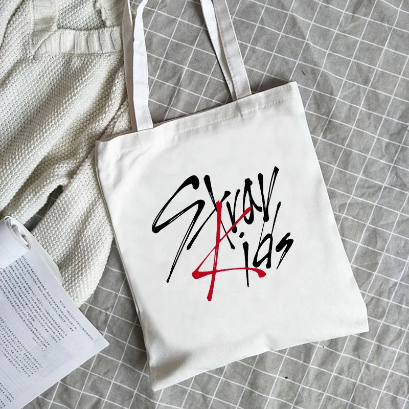 Stray Kids Punk Canvas Tas