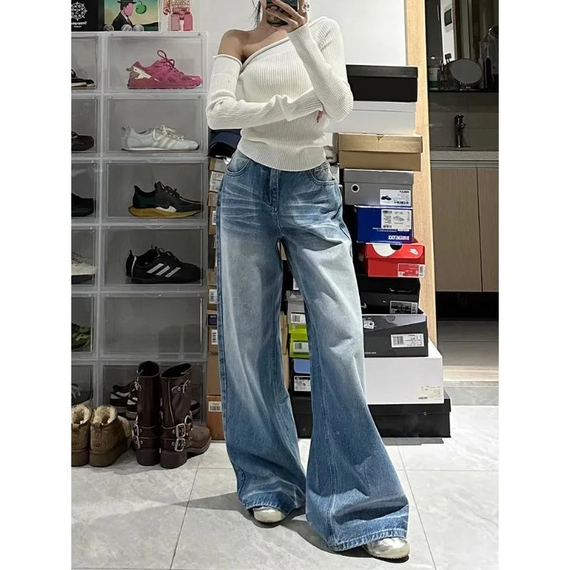 Jeans Aespa Ningning Trendy 2025 Baggy