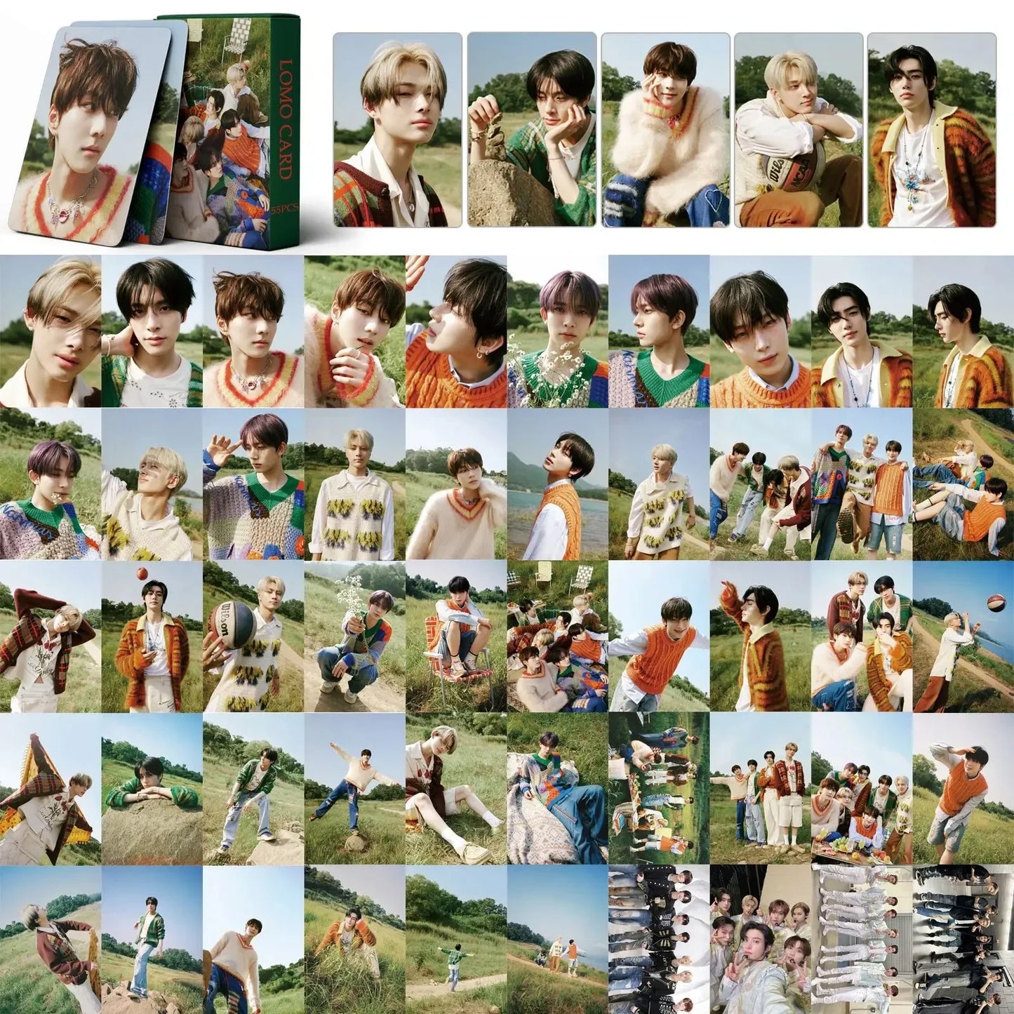 ENHYPEN Lomo Cards album ROMANCE:UNTOLD