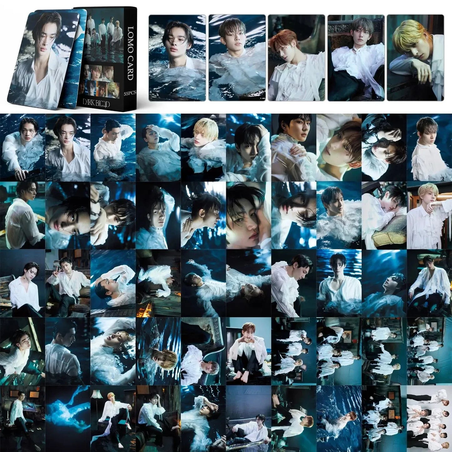 ENHYPEN Lomo Cards album ROMANCE:UNTOLD