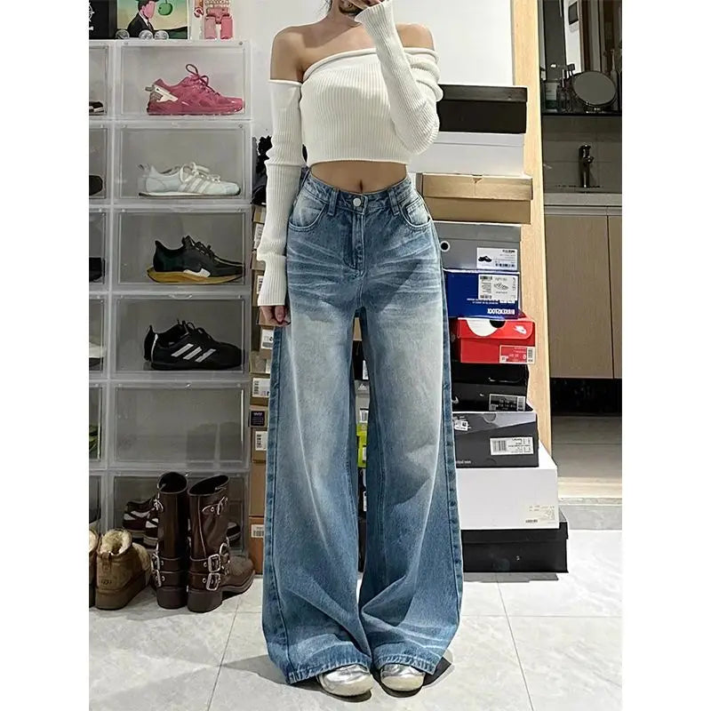 Jeans Aespa Ningning Trendy 2025 Baggy