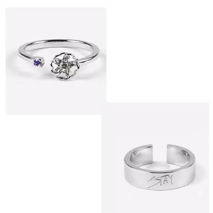 Ketting & Ring Stray Kids Lee Know Titanium