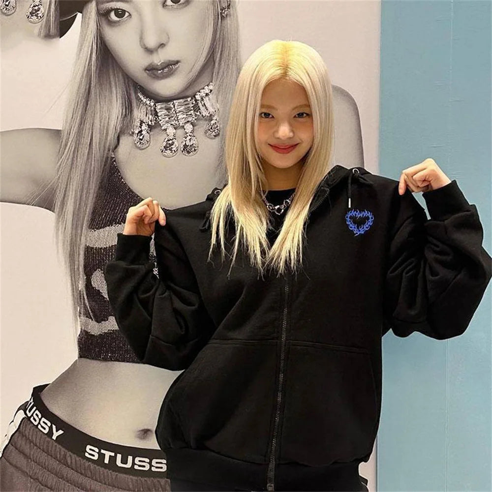 ITZY Hoodie Met Rits Kill My Doubt