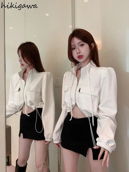 Jacket Wit Aespa Karina