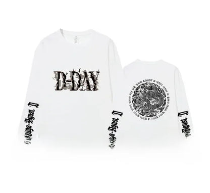 T-shirt BTS Suga met lange mouwen
