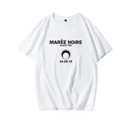 T-shirt BlackPink Jennie Korte Mouwen