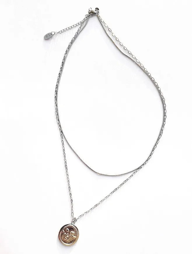 Ketting & Ring Stray Kids Lee Know Titanium