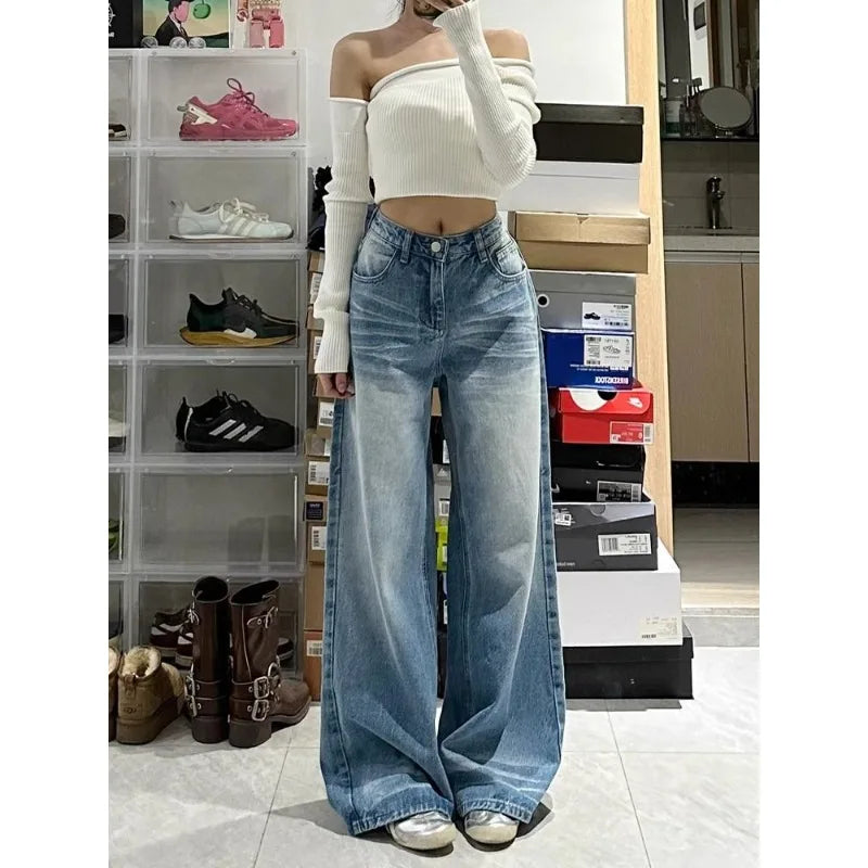 Jeans Aespa Ningning Trendy 2025 Baggy