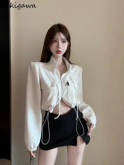 Jacket Wit Aespa Karina