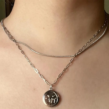 Ketting & Ring Stray Kids Lee Know Titanium