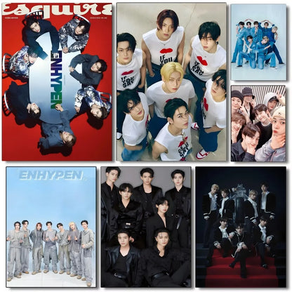 ENHYPEN posters waterproof decor