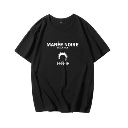 T-shirt BlackPink Jennie Korte Mouwen
