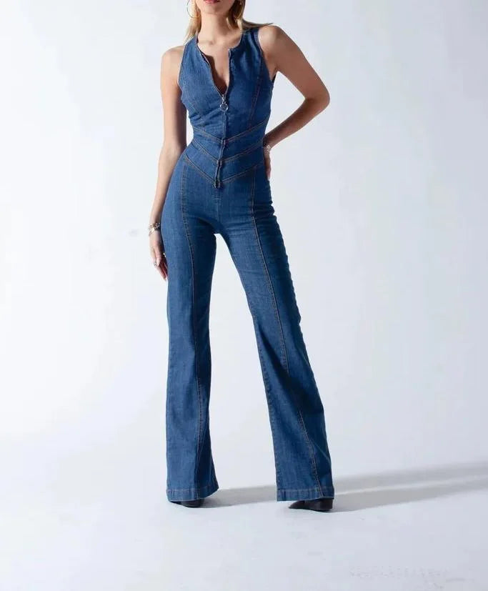 Denim Jumpsuit hartvorm