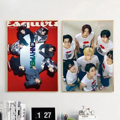 ENHYPEN posters waterproof decor