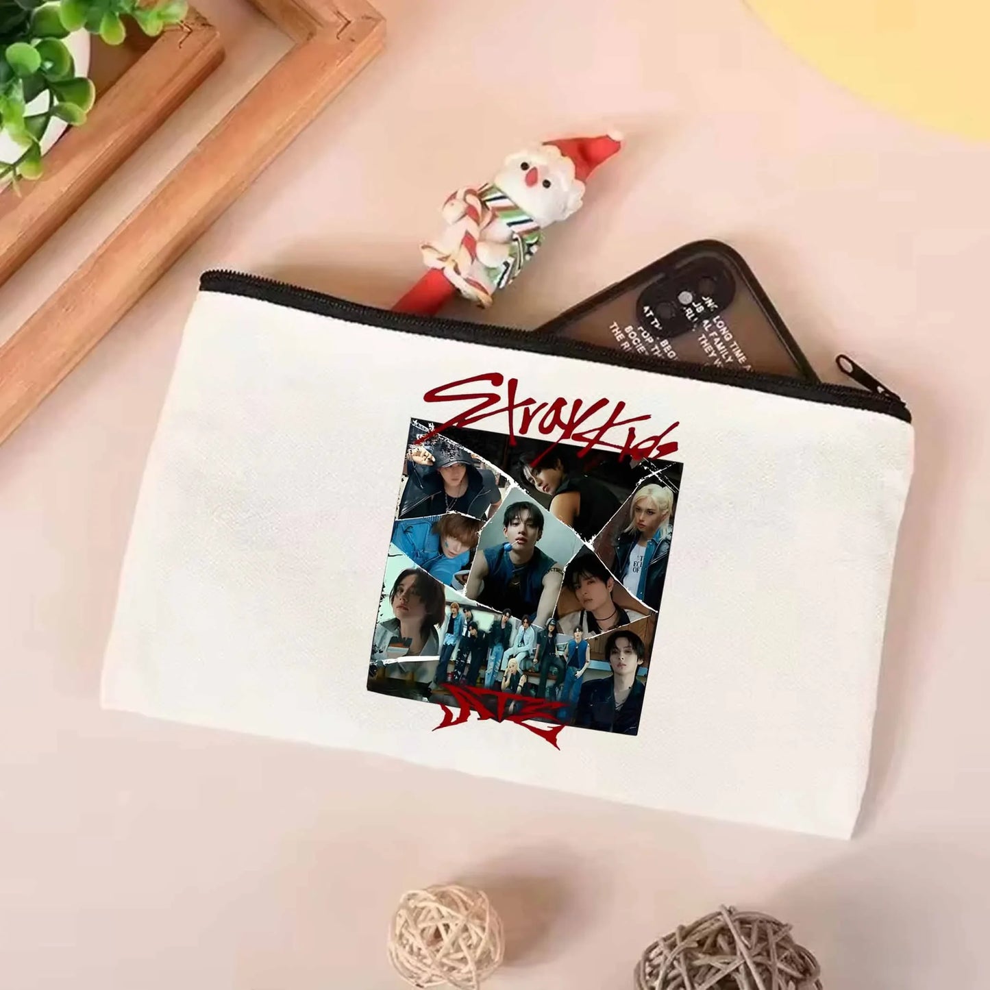 Stray Kids Fashion ATE Album Tas Canvas