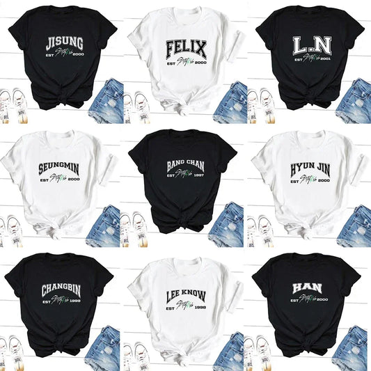 T-shirt Stray Kids Leden